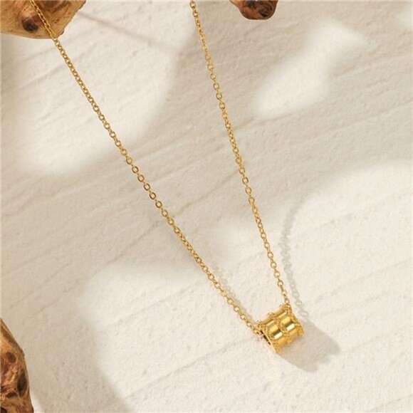18K Gold-Plated Pendant Necklace - Picture 4 of 10
